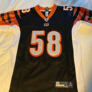 Cincinnati Bengals Rey Maualuga Jersey #58